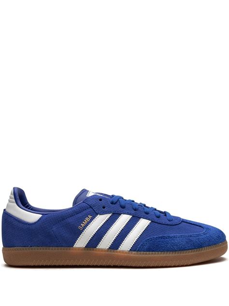 blue adidas samba cheap